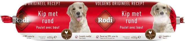 Rodi Hundewurst Huhn & Rind 4 Stück – Bild 1 von 2