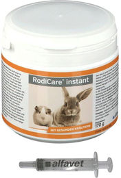 RodiCare instant Vitaminpräparat mit Päppelspritzen für Kaninchen Meerschweinchen Degu und Chinchilla vegan und ohne tierisches Protein 10 x 5 ml – Bild 1 von 1