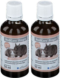 Produktbild von RodiCare Pregno Vitaminsupplement für Kaninchen, Meerschweinchen und Kleinnager