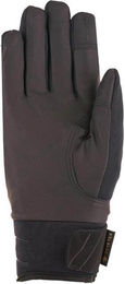 Roeckl FOURINHAND Winter Reithandschuhe aus Kunstleder wasserabweisend Schwarz/Braun Größe 10 – Bild 1 von 6