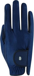 Roeckl Grip Lite Reithandschuhe aus Kunstleder für Damen und Herren in Blau – Bild 1 von 1