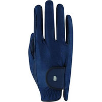 Produktbild von Roeckl Grip Lite Reithandschuhe aus Kunstleder für Damen und Herren in Blau