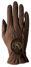 Produktbild von Roeckl Handschuhe Lisboa für Damen in Braun mit Swarovski Elementen