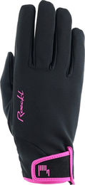 Roeckl HEGAU Winterhandschuhe wasserdicht schwarz/pop pink Größe 6.5 – Bild 1 von 2