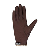 Produktbild von Roeckl Julia Winterhandschuhe Damen Fleece Blau Braun Größe 6.5