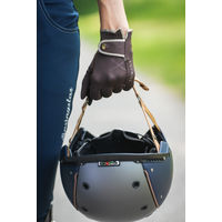 Produktbild von Roeckl Julia Winterreithandschuhe Damen Schwarz Größe 6 mit Fleece