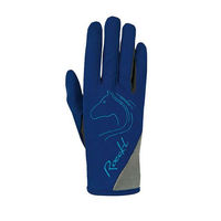 Produktbild von Roeckl Kinder Handschuhe Tryon aus Lycra in Blau