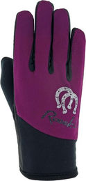 Produktbild von Roeckl Kinder Reithandschuhe Keysoe aus Polyester in Schwarz oder Lila