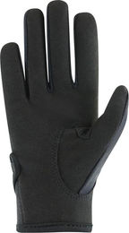 Roeckl Koppl Reithandschuhe für Kinder Sommer Handschuhe aus Kunstleder Schwarz Größe 4 – Bild 1 von 4