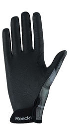 Roeckl Laila Reithandschuh Damen Sommer Schwarz Größe 7.5 – Bild 1 von 6