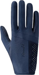 Roeckl Lillinoe Reithandschuhe für Damen in Blau Größe 6.5 – Bild 1 von 4