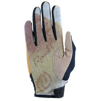 Produktbild von Roeckl Lokaier Reithandschuhe Damen Sommer Handschuhe Masala Orange Größe 6.5