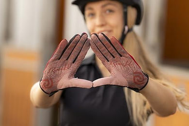Roeckl Lokaier Reithandschuhe für Damen Sommer Rot Größe 6 – Bild 1 von 10
