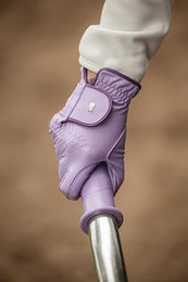 Roeckl Lona Reithandschuhe für Damen Sommer Handschuhe Schwarz Gold Größe 8 – Bild 1 von 6