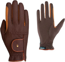 Produktbild von Roeckl Malta Reithandschuhe aus Leder in Braun Taille 8