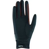 Produktbild von Roeckl Malta Winter Reithandschuhe Damen Schwarz/Mokka Größe 7 - 1 Stk.