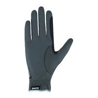 Produktbild von Roeckl Malta Winter Reithandschuhe mit Fleece für Damen und Herren in Grau/Silber Größe 9
