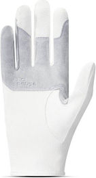 Roeckl MANECARESS Reithandschuh aus Polyester für ganzjähriges Reiten in Beige und Weiß – Bild 1 von 2
