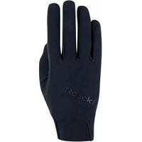 Produktbild von Roeckl Maniva Reithandschuhe Unisex Schwarz Taille 10,5 aus Polyester für ganzjähriges Reiten