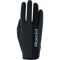 Produktbild von Roeckl Mannheim Reithandschuh Sommer Unisex Anthrazit Melange Größe 8
