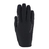 Produktbild von Roeckl Mans Reithandschuhe Sommer aus Kunstleder Schwarz Unisex Größe 7.5