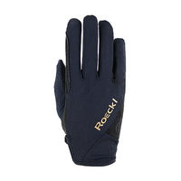 Produktbild von Roeckl Mareno Reithandschuhe Sommer Schwarz Unisex Größe 9.5