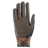 Produktbild von Roeckl Martingal Reithandschuh Sommer Braun Größe 8