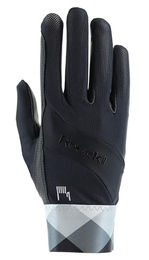 Roeckl Martingal Reithandschuh Sommer Schwarz Größe 10.5 – Bild 1 von 7