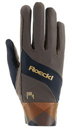 Roeckl Martingal Reithandschuhe Sommer Braun Größe 6 – Bild 1 von 8