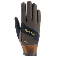 Produktbild von Roeckl Martingal Reithandschuhe Sommer Braun Größe 6