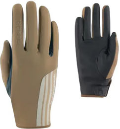 Produktbild von Roeckl Messara Reithandschuhe für Damen und Herren aus Nylon für den Sommer in Braun und Beige