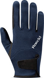Roeckl Meura Winter Reithandschuhe aus Stoff Blau Größe 8 – Bild 1 von 2