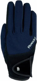 Produktbild von Roeckl Milano Reithandschuhe Unisex Blau Taille 6,5