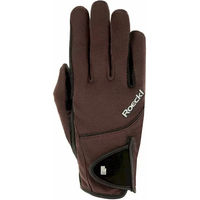 Produktbild von Roeckl Milano Reithandschuhe Unisex Braun Spandex Grösse 8,5