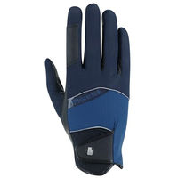 Produktbild von Roeckl Millero Reithandschuh Sommer Blau Unisex Größe 8