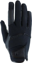 Roeckl Millero Reithandschuh Unisex Sommer Schwarz Größe 7 – Bild 1 von 9