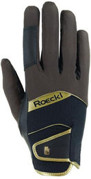 Roeckl Millero Reithandschuhe Sommer Unisex Braun Schwarz Größe 8 – Bild 1 von 8