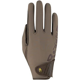 Roeckl Muenster Reithandschuhe Sommer Nylon Grau Größe 9.5 – Bild 1 von 3