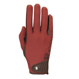 Roeckl Muenster Unisex-Reithandschuhe Rot Größe 8 – Bild 1 von 2