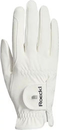 Roeckl Pro Reithandschuhe Unisex Weiß aus Kunstleder Taille 11 – Bild 1 von 1