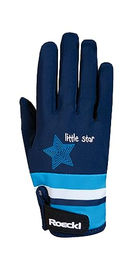 Roeckl Reithandschuh Kelli Kids Sommer Handschuh Marine Blau Größe 6 – Bild 1 von 6