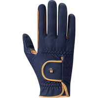 Produktbild von Roeckl Reithandschuh MALTA WINTER Navy/Caramel Größe 9 mit Roeck-Grip