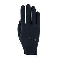 Produktbild von Roeckl Reithandschuh Maniva Sommer Handschuh Schwarz Größe 7 mit Silikon