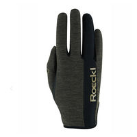 Produktbild von Roeckl Reithandschuh Mannheim Chocolate Melange Sommer Handschuh Lycra Unisex Größe 6.5
