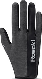 Roeckl Reithandschuh Mannheim Sommer Kunstleder Grau Unisex Größe 10 – Bild 1 von 10