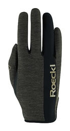 Roeckl Reithandschuh Mannheim Sommer Lycra Schokolade Mélange Größe 6 – Bild 1 von 12