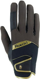 Produktbild von Roeckl Reithandschuh Millero Unisex Dark Mocha/Black Größe 10