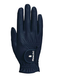 Roeckl Reithandschuh ROECK-GRIP PRO Unisex Sommer aus Kunstleder Marine Blau – Bild 1 von 6