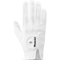 Produktbild von Roeckl Reithandschuh ROECK-Grip PRO Unisex Sommer Weiß Größe 9.5 aus Kunstleder