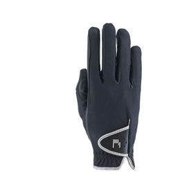 Roeckl Reithandschuh Samorin Sommer Fingerhandschuh Schwarz Größe 6 – Bild 1 von 4